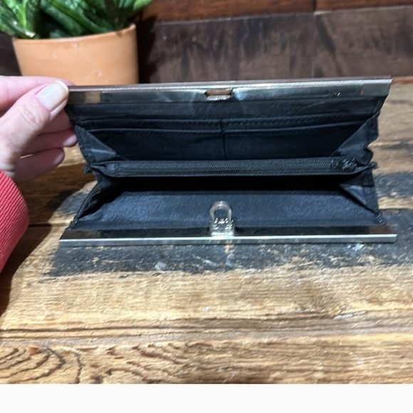 Stylish Multicolor Clutch Set Boho, And Geometric Gold Clutch - Picture 7 of 9